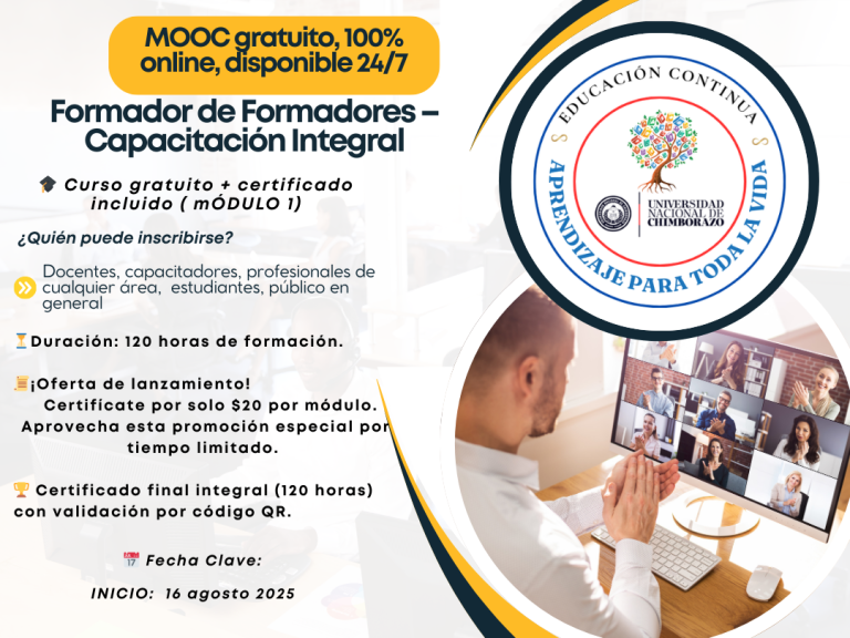 Formador de Formadores- Capacitación Integral