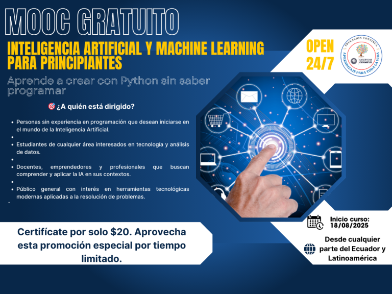 INTELIGENCIA ARTIFICIAL Y MACHINE LEARNING PARA PRINCIPIANTES.