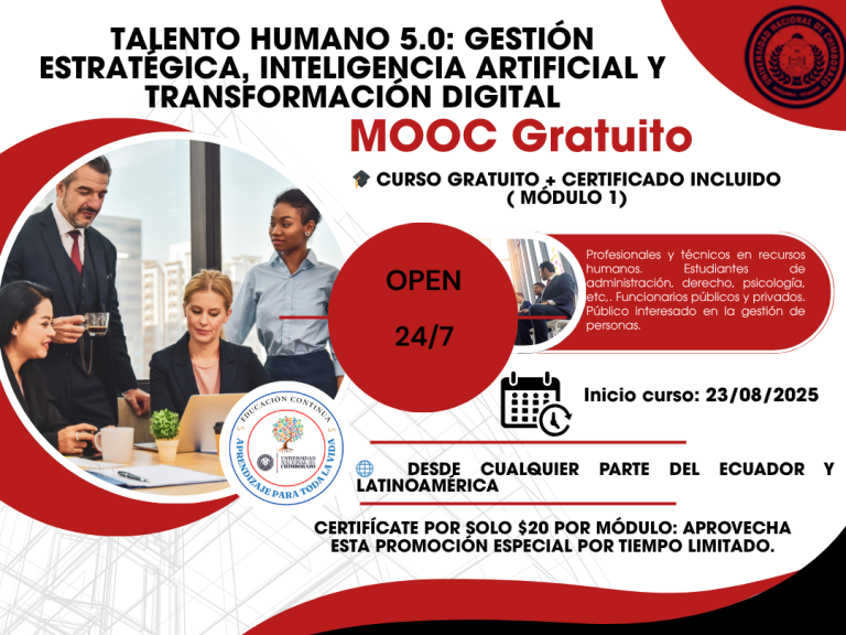 TALENTO HUMANO 5.0: GESTIÓN ESTRATÉGICA, INTELIGENCIA ARTIFICIAL Y TRANSFORMACIÓN DIGITAL
